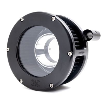 707166 - Feuling, BA air cleaner kit. Black. Clear cover