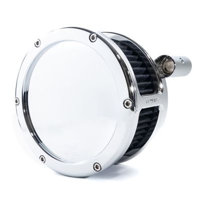 707167 - Feuling, BA air cleaner kit. Chrome. Solid cover