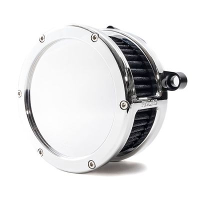 707171 - Feuling, BA air cleaner kit, Chrome. Solid cover