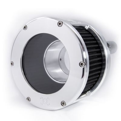 707227 - Feuling, BA Race Series air cleaner. Raw. Clear cover
