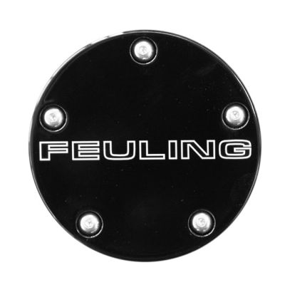 707298 - Feuling, point cover. Feuling Text logo. Black CC