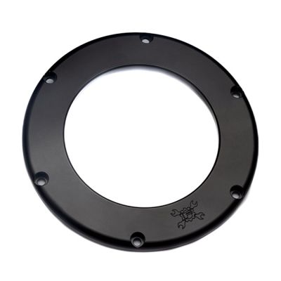 707376 - Feuling, replacement BA air filter cover. Black. Clear