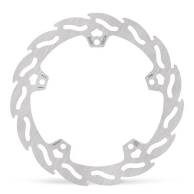 708325 - *6 DAYS EXTRA TRANSIT TIME* Moto-Master, 'Flame' rigid brake rotor. Re...