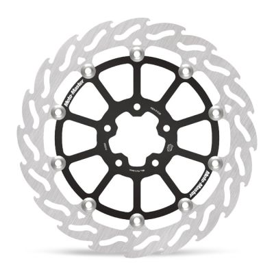 708333 - *6 DAYS EXTRA TRANSIT TIME* Moto-Master, 'Flame' floating brake rotor....