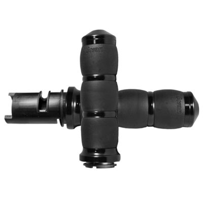 708457 - AVON GRIPS Avon grip set, Air Cushioned. Black anodized