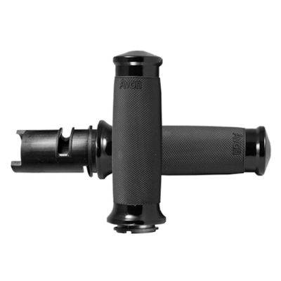 708460 - Avon Grips, Custom Contour grips. Black anodized