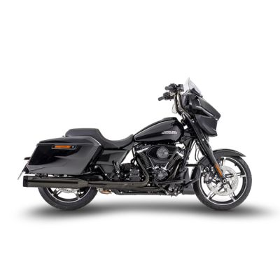 708475 - Zard, Slip-On mufflers set. Black-chrome Stainless