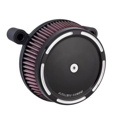 708602 - Arlen Ness, Stage 1 Big Sucker air cleaner kit. Beveled Blk