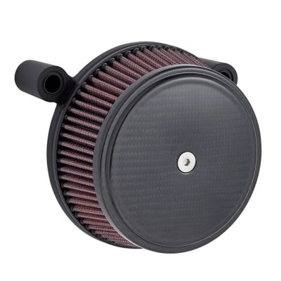 708615 - Arlen Ness, Stage 1 Big Sucker air cleaner kit. Carbon