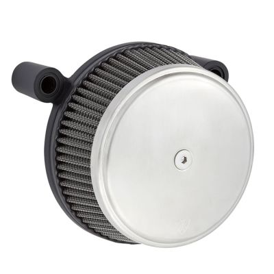708625 - Arlen Ness, Stage 1 Big Sucker air cleaner. Brushed SS