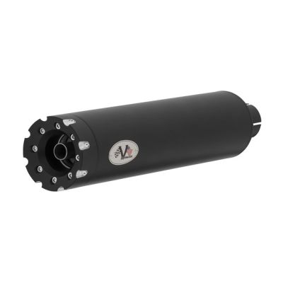 708813 - V-Performance V Performance, 114mm Revolver slip-on mufflers. Black Ce...