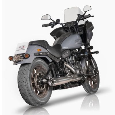 708835 - V-Performance V Performance, 'Revolver' slip-on muffler set. Chrome