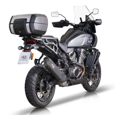 708847 - V-Performance V Performance, Tourance slip-on muffler Pan America. Bla...