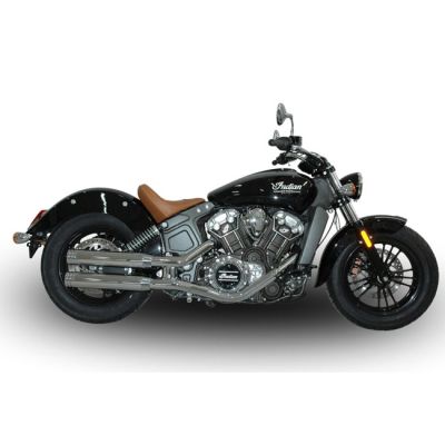 708861 - V-Performance V Performance, Double Ring 80mm slip-on muffler set. Chr...