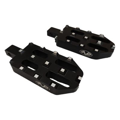 708878 - V-Performance V Performance, rider foot peg set. Black