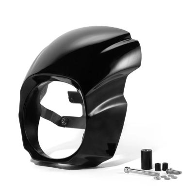 708940 - Killer Custom, Tomahawk Series Headlight Fairing. Black