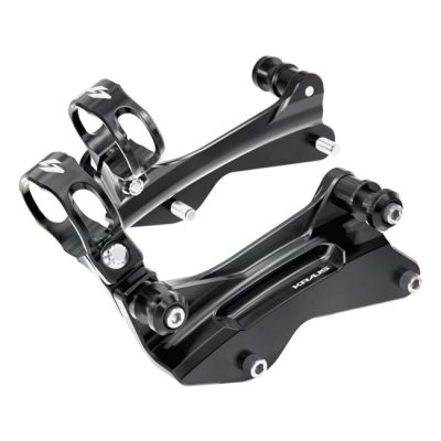 709037 - Kraus, Pro-4 Docking Hardware for Öhlins. Black anodized