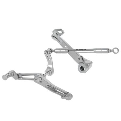 709040 - Kraus, Apex SS3 Bagger foot controls. Machined Finish