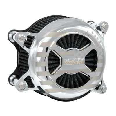 709078 - V&H Vance & Hines, VO2 America air cleaner assembly. Chrome