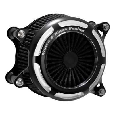709096 - V&H Vance & Hines, VO2 Onyx air cleaner. Black CC