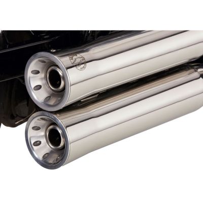 709186 - Falcon, Double groove Slip-ons exhaust Polished