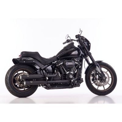 709191 - Falcon, Double groove Slip-ons exhaust Black