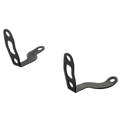 709521 - Rick's Motorcycles, turn signal brackets Atto front. Black