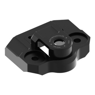 709564 - Rick's Motorcycles, Clubstyle riser relocation plate 40mm