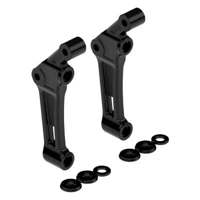 709610 - Rick's Motorcycles, Clubstyle brake caliper adapter. Black