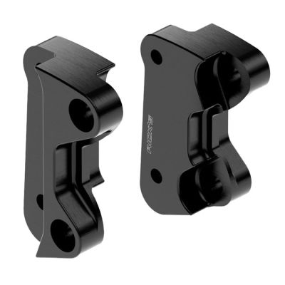 709612 - Rick's Motorcycles, Clubstyle brake caliper adapters. Black