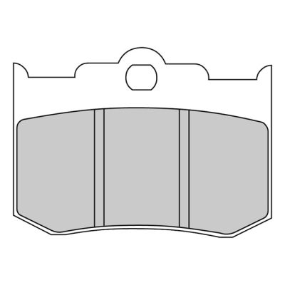 710079 - Ferodo, brake pads. Sintered ST-compound