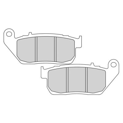 710087 - Ferodo, brake pads. Organic P-compound