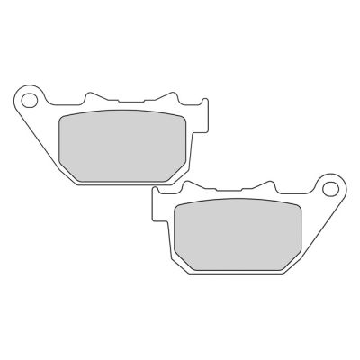 710089 - Ferodo, brake pads. Organic P-compound