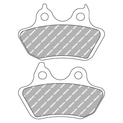 710091 - Ferodo, brake pads. Organic P-compound