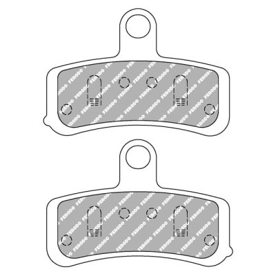 710095 - Ferodo, brake pads. Sintered ST-compound