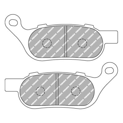 710096 - Ferodo, brake pads. Sintered ST-compound