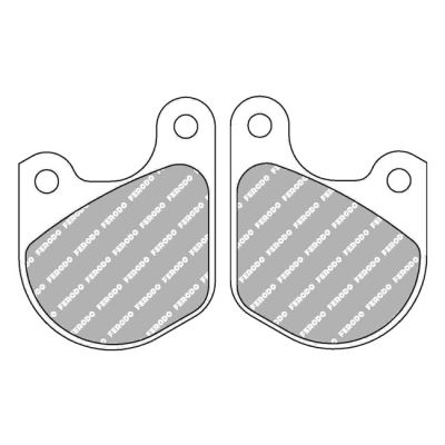 710100 - Ferodo, brake pads. Organic P-compound