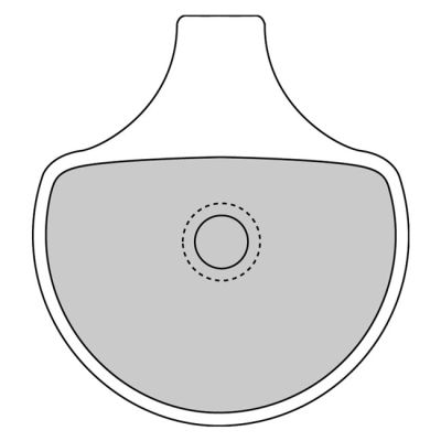 710102 - Ferodo, brake pads. Sintered ST-compound