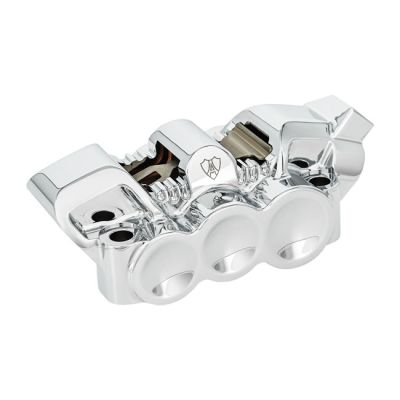 710181 - Arlen Ness, 6-p mono-block radial caliper. Right. Chrome