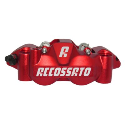 713335 - Accossato, 108mm Monoblock radial brake caliper left. Red