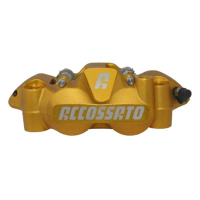 713338 - Accossato, 108mm Monoblock radial brake caliper right. Gold