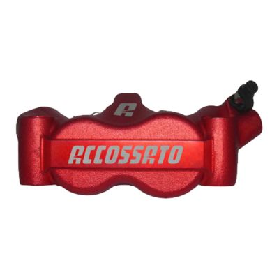 713344 - Accossato, 100mm Monoblock radial brake caliper right. Red