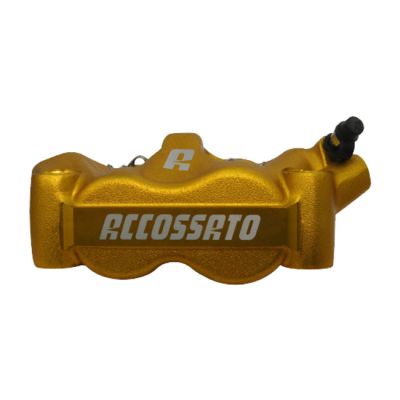 713348 - Accossato, 100mm Monoblock radial brake caliper right. Gold