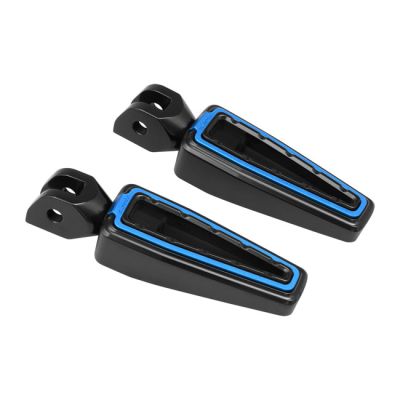 713432 - Fangster, foot pegs. Black blue