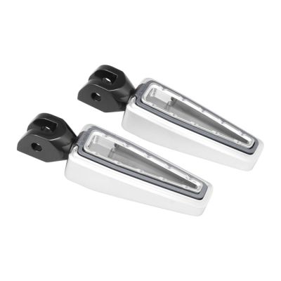 713433 - Fangster, foot pegs. Chrome smoky