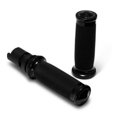 718509 - PM Performance Machine, Contour Renthal wrapped grips. Black