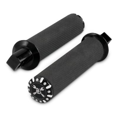 719564 - Burly, Hawk foot peg set. Black CC