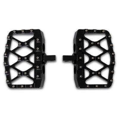 719905 - Burly, MX-Evolution mini floorboards, Passenger. Black