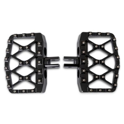 719906 - Burly, MX-Evolution mini rider floorboards. Black