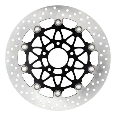 720145 - Accossato, floating brake disc rear. Round. Black